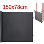 Folding Pet Dog Retractable Gate Safety Guard Baby Toddler Stair Gates Isolation