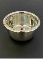 1 x Stainless Steel Dish 8cm. Ideal small feeding bowl craft paint liquid mixing
