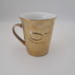 Vintage Retro Large Gold Golden POT NOODLE Mug Rare