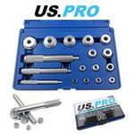 US PRO 17 Piece Metric Bush & Bearing Driver Set 6192