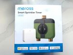 Meross WiFi Smart Water Valve 2-Zone Irrigation Hose Timer App Voice Control Kit