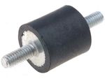 Vibration Damper Rubber Mounting Radiator Fan Cowling Etc Double Ended M6 Thread