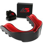 Boxing Mouth Guard Gum Shield MMA Rugby Teeth Protector Adult