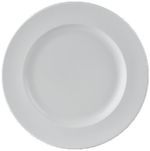 6x 9" Wide Rim Side/Dessert/Dinner Plate Economy Crockery Catering,Restaurant