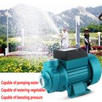 12V 24V Solar DC Pump Large Flow Vortex Pump for House Water Supply Irrigation