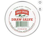 Amish Origins Draw Salve Ointment, 2 Ounce fl oz (56.7 g)