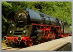 Bad Herrenalb Steam Locomotive 01 0509 8 Railway Postcard 1985