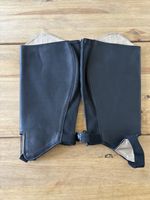 Xl Black Adults Half Chaps