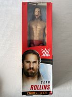 Boxed WWE Seth Rollins True Moves 12" Action Wrestling Figure Mattel 2019 #77