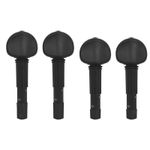 4 Pieces Geared Violin Pegs Accurate Geared Tuning Pegs Incremental for Luthier