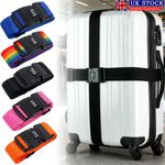 Adjustable Luggage Straps Combination Safety Suitcase Travel Baggage Belt