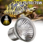 3Pc Reptile Light Bulb UV Heat Lamp Uvb+Uva Tortoise Calcium Supplements