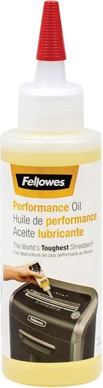 Fellowes Shredder Oil for Micro Cut and Cross Cut Paper Shredders, 120ml - Shred
