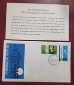 GB - 1965 - Post Office Tower set on First Day Cover - London EC1 #4640