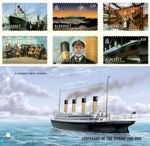 Alderney Stamps: "Titanic Centenary" Presentation Pack 2012