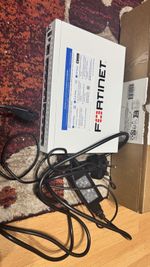 Fortinet Fortigate-60F Network Security Firewall Initialized FG-60F w/Adapter JP