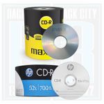 Maxell CD-R | Recordable Blank CD Discs Media 2/4/6/8/10 Pack | 80 Min 52x 700MB