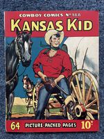 Cowboy Picture Library Comic No. 188 Kansas Kid