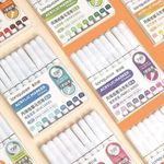 Languo 9PCS Acrylic Marker Pen Set DIY Hand Drawn Art Paint Pens