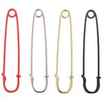 Metal Extra Large Safety Pins Brooch Pins For Scarf Skirts Garment DIY sh