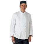 WHITE LONG & SHORT SLEEVE CHEF JACKET (UNISEX)