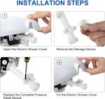 Replacement Pressure Relief Valve for Triton Electric Showers Model 82800450