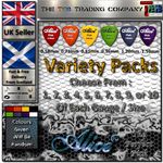 Alice Guitar Picks/Plectrums - Variety Packs - All 6 Gauges - Choose Your Qnty