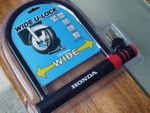 Honda Motorcycle D-Lock (U-lock) - Official Honda Japan Accessory! 08M53-GFC-000