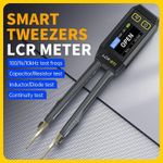 FNIRSI LCR-ST1 Mini Smart Tweezer LCR SMD ESR Tester Multimeter Cap Inductance
