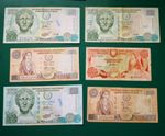 Cyprus Banknotes x 6 Notes #963