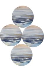 Creative Tops Tranquil / Tranquility Round Premium Coasters - Pack of 4