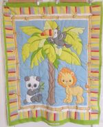 Spectrix Precious Moments Cot Panel with Hand Sewn Wadding Needs Backing