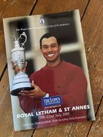 2001 Open Championship Programme.