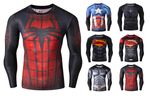 Mens Compression Superhero Top Base Layer Gym Long Sleeve Running Thermal Sweats