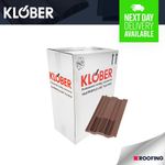 10 x Klober 15 x 9 Vent Tile, Brown (Box of 10)