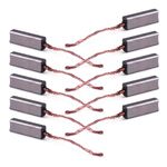 10pcs 4.5x6.5x20mm Carbon Brushes Wire Generator Generic Electric Motor Brush