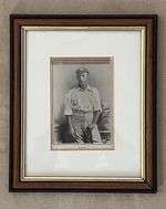Antique Cricket Print Killick 1902 Framed Edwardian Cricketer Guaranteed Antique