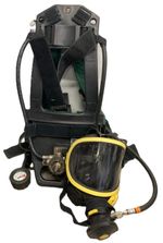 Breathing Apparatus Harness Ex MOD Firefighter With Mask Honeywell Fenzy Aeris