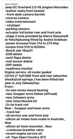 Jeep Grand Cherokee Overland ,4x4 , 2008 WK