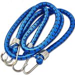 Heavy-Duty Elastic Bungee Cords 750mm 12mm 2 Pack with Clips – Strong Tie Straps