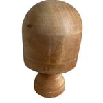 Vintage Hat Block Wooden Milliners  Tool marked 22 inch’s (56cm) Excellent cond