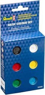 Revell 32342 32342-Base Colour Set 2, 6X Enamel Paints, Beige, 44 X 34 X 3 Cm