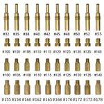 40Pcs For PWK Keihin OKO Carbs Carburetor Main Jets with Slow Pilot Jets Set UK