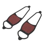 NEW 1 Pair Coarse Sand Winter Antiip Ice Snow Shoes Traction Cleat Crampons BA