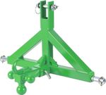 Heavy Duty 3-Point Linkage Hitch Receiver for Category 1 Tractor 2720kg Capacity