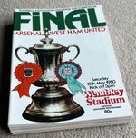 1980 FA Cup Final Programmes, Arsenal v West Ham United at Wembley, Unused cond'