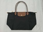 New Longchamp Le Pliage tote bag Travel Bag Nylon Handbag Large Black UK STOCK