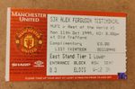 Manchester United Vs World  X1 Alex Ferguson Testimonial Match Ticket 1999/2000