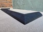 Large Black Cast Decorative Fire Fender 295280 45 No142 Stamped Original 