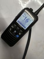 Unused Icom IC-M94D Handheld VHF Marine Boat Transceiver DSC & AIS Receiver